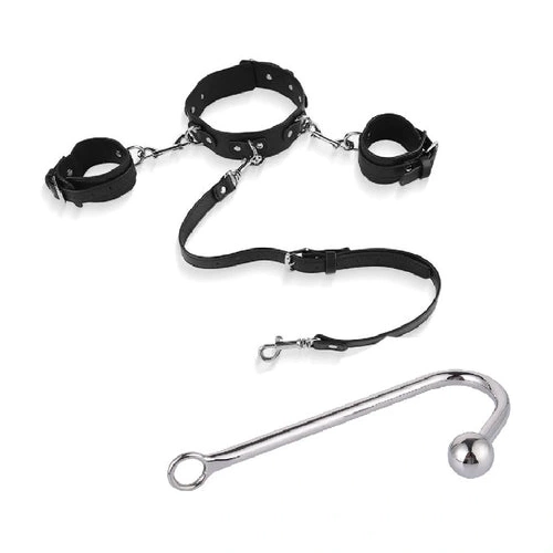 Anal Hooks and with Hook Anal Beaded Cuffs Collar 5334 Elegant 0926